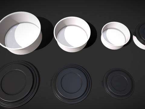 Foodcontainer 3D 模型