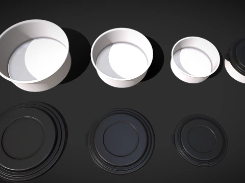 Foodcontainer 3D Model