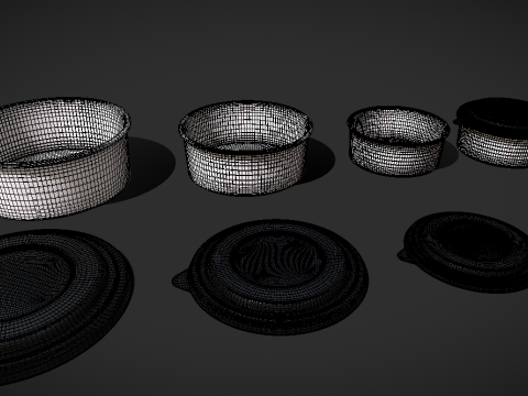Foodcontainer 3D 模型