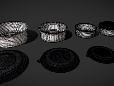 Foodcontainer 3D Model