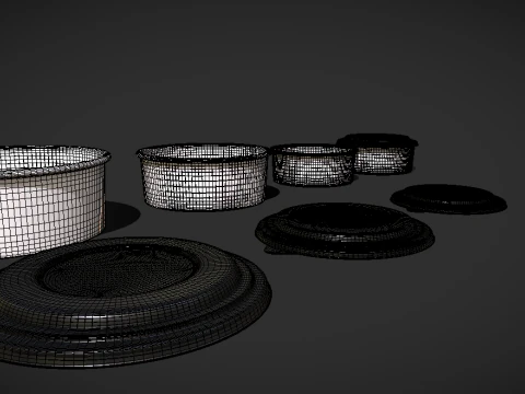 Foodcontainer 3D Model