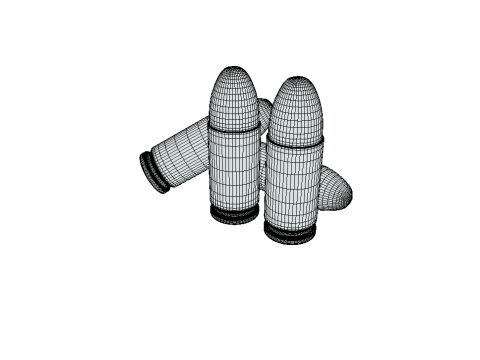 Bullet fired 3D Model