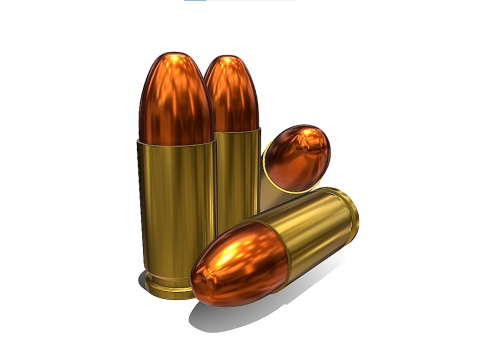Bullet fired 3D Model