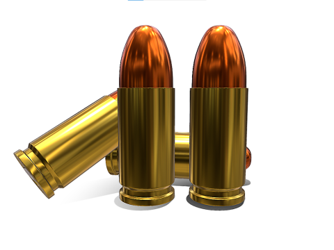 Bullet fired 3D Model