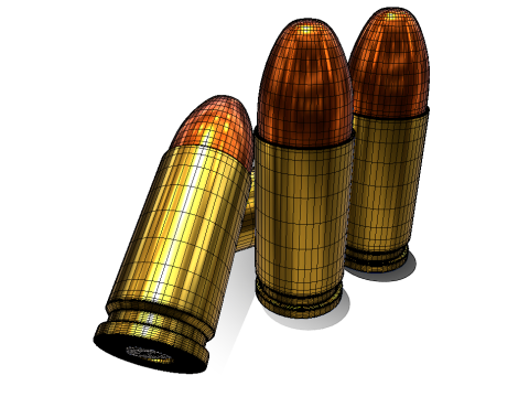 Bullet fired 3D Model