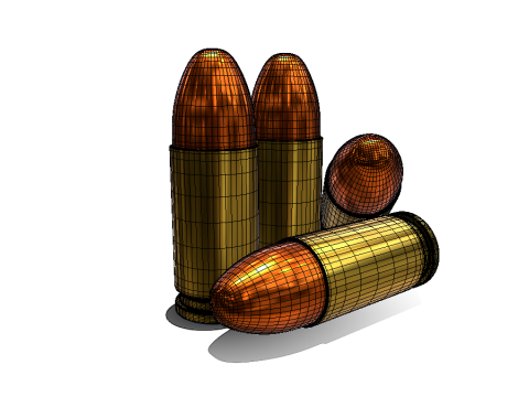 Bullet fired 3D Model