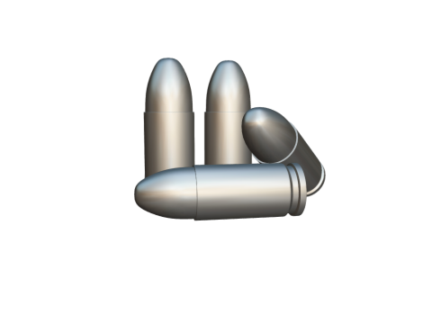 Bullet fired 3D Model