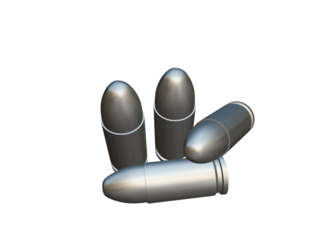 Bullet fired 3D Model