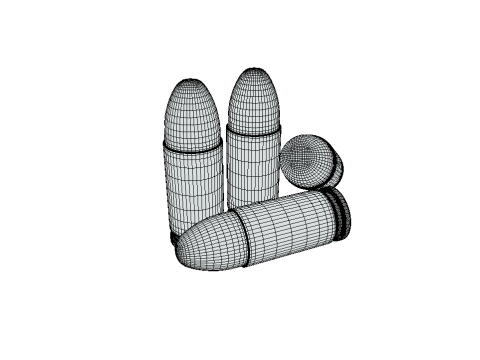 Bullet fired 3D Model