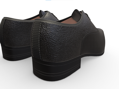 MensFormalShoes 3D 模型