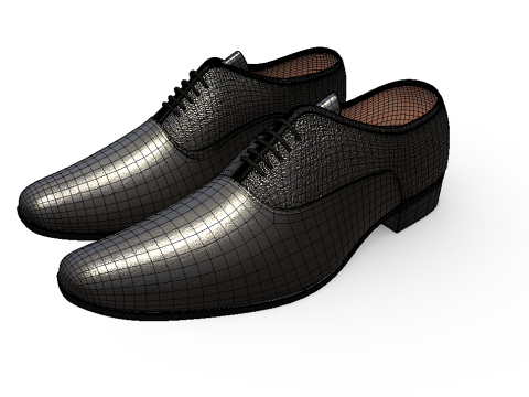 MensFormalShoes 3D 模型