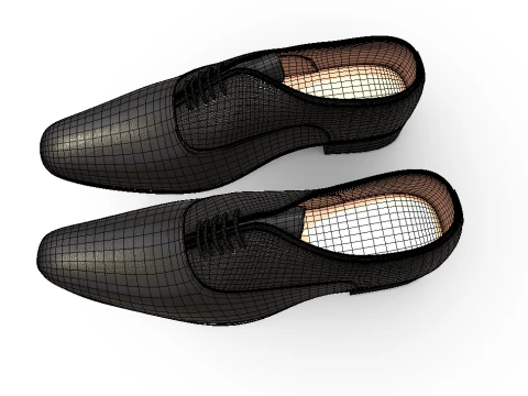 MensFormalShoes 3D Model