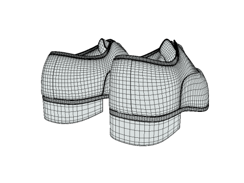 MensFormalShoes 3D 模型