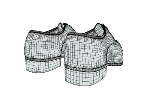 MensFormalShoes 3D Model