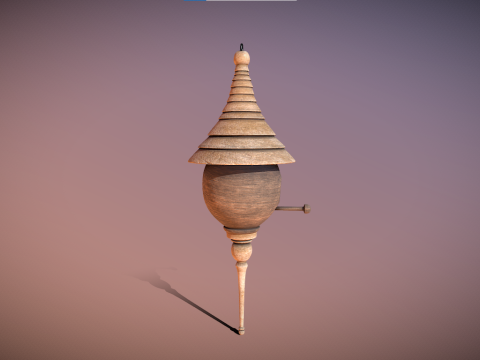 Bird House 3D Model