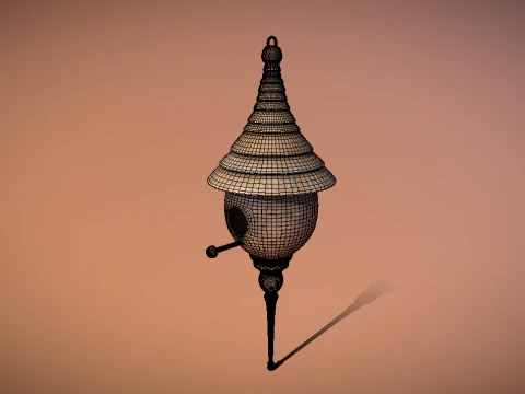 Bird House 3D Model