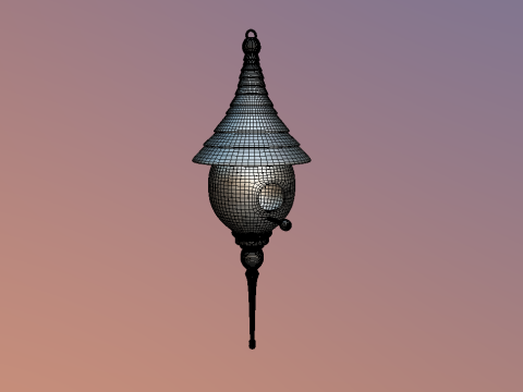 Bird House 3D Model