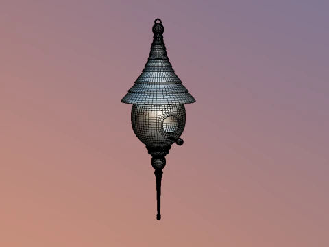 Bird House 3D Model