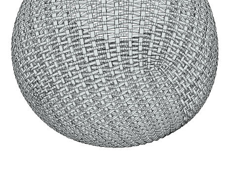 Weaving Basket 3D Model