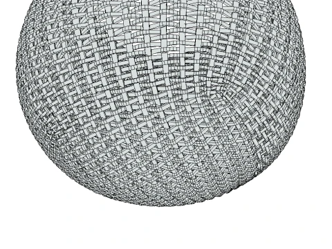 Weaving Basket 3D Model