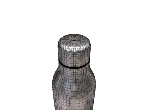 Thermos bottle 3D 模型