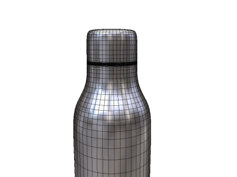 Thermos bottle 3D 模型