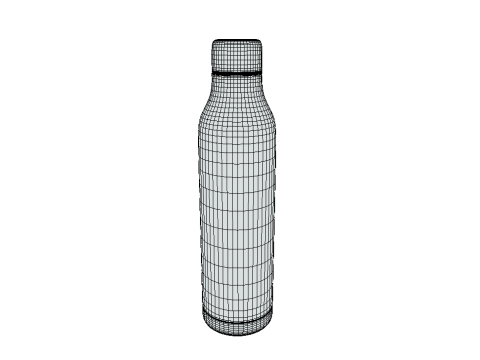 Thermos bottle 3D 模型
