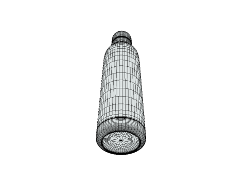 Thermos bottle 3D 模型