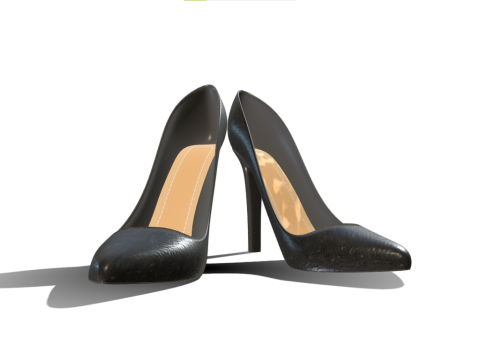 High Heels 3D Model