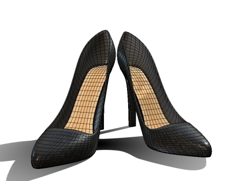 High Heels 3D Model