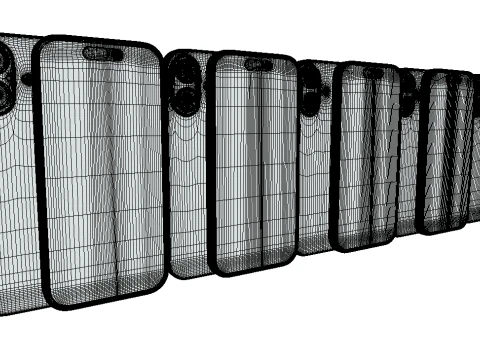 New iPhone 16 All 3D Model