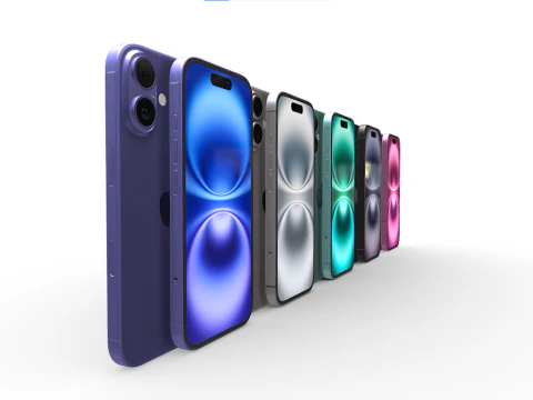 New iPhone 16 All 3D Model