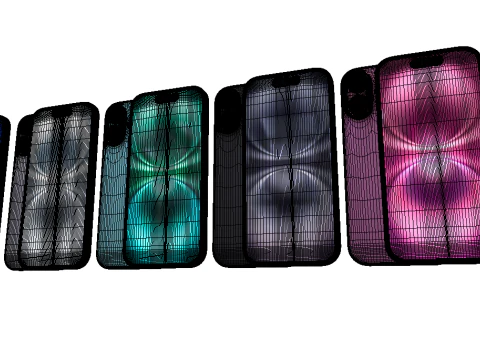 New iPhone 16 All 3D Model