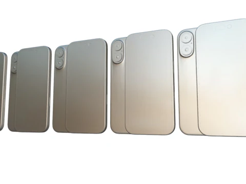 New iPhone 16 All 3D Model