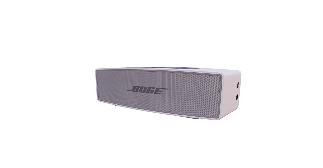Bose Soundlink Mini white 3D Model .c4d .max .obj .3ds .fbx .stl .blend 