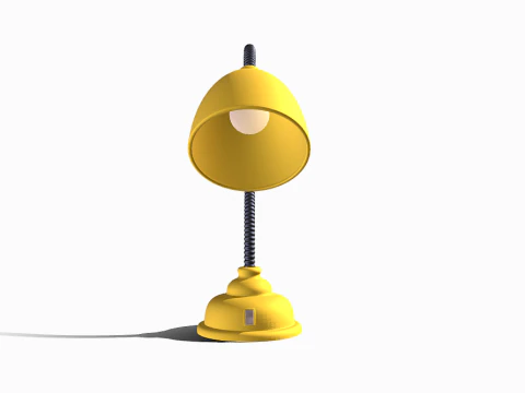Study Lamp 3D Model