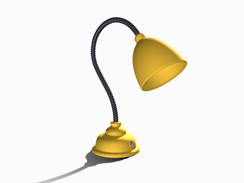 Study Lamp 3D Model