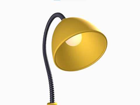 Study Lamp 3D Model