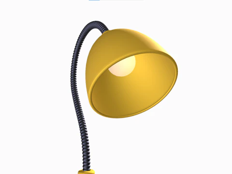 Study Lamp 3D Model