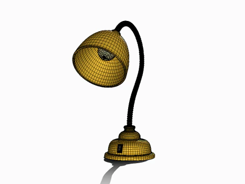 Study Lamp 3D Model