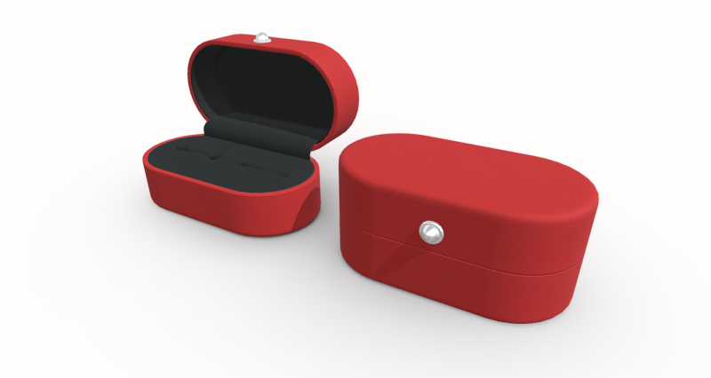 Ring-Box Model 3D .c4d .max .obj .3ds .fbx .stl .blend 