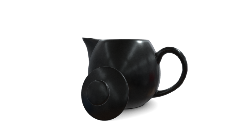 Teapot 3D Model .c4d .max .obj .3ds .fbx .stl .blend 