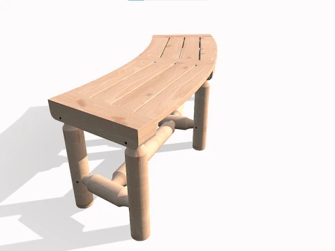 Bench 3D Model