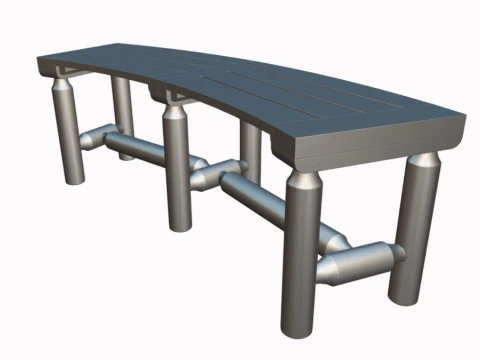 Bench 3D Model
