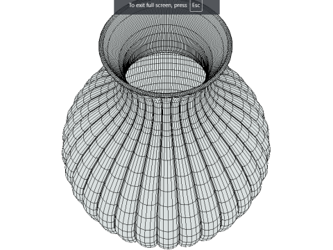 Vase 3D 모델