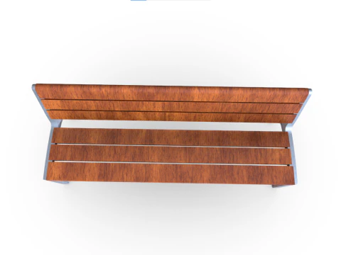 Park Bench 3D Model