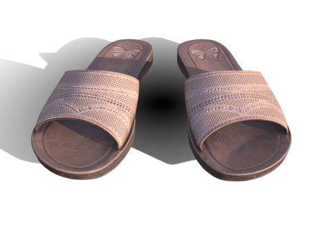 Slippers Model 3D