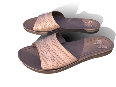 Slippers Model 3D