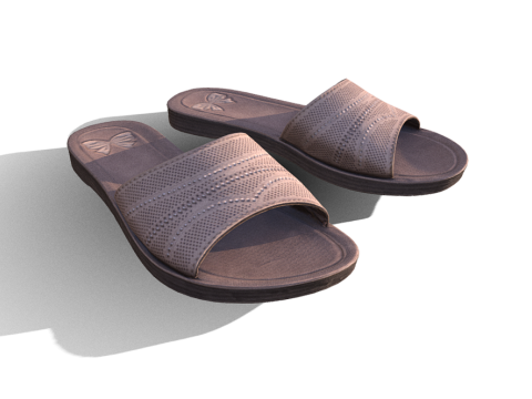 Slippers Model 3D