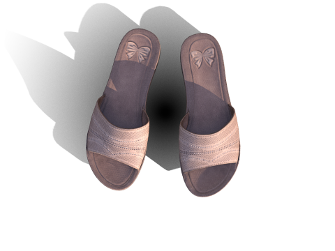 Slippers Model 3D